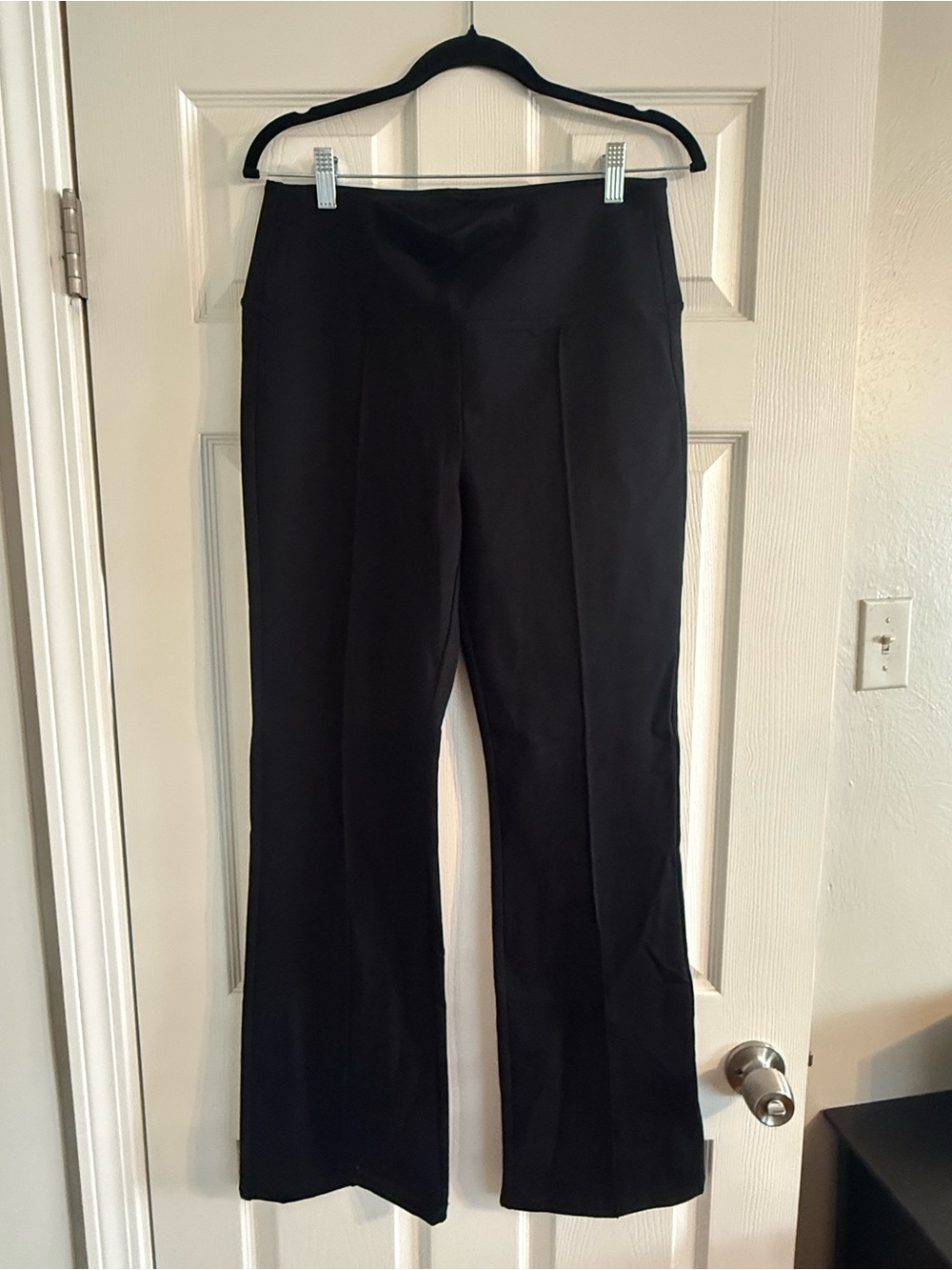Liverpool Black Bootcut Stretch Pants